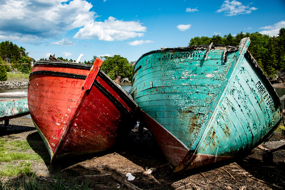 Abandoned Wooden Boats 1